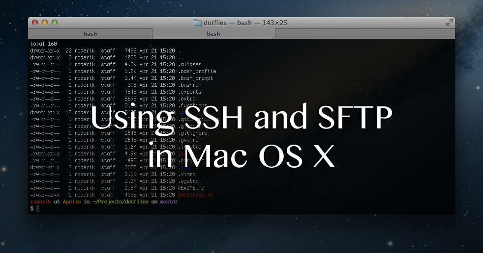 web program for sftp, mac ios